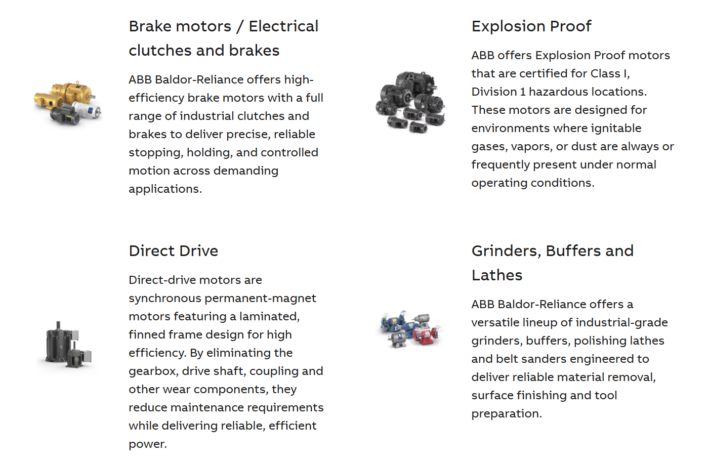 ABB BALDOR NEMA motor