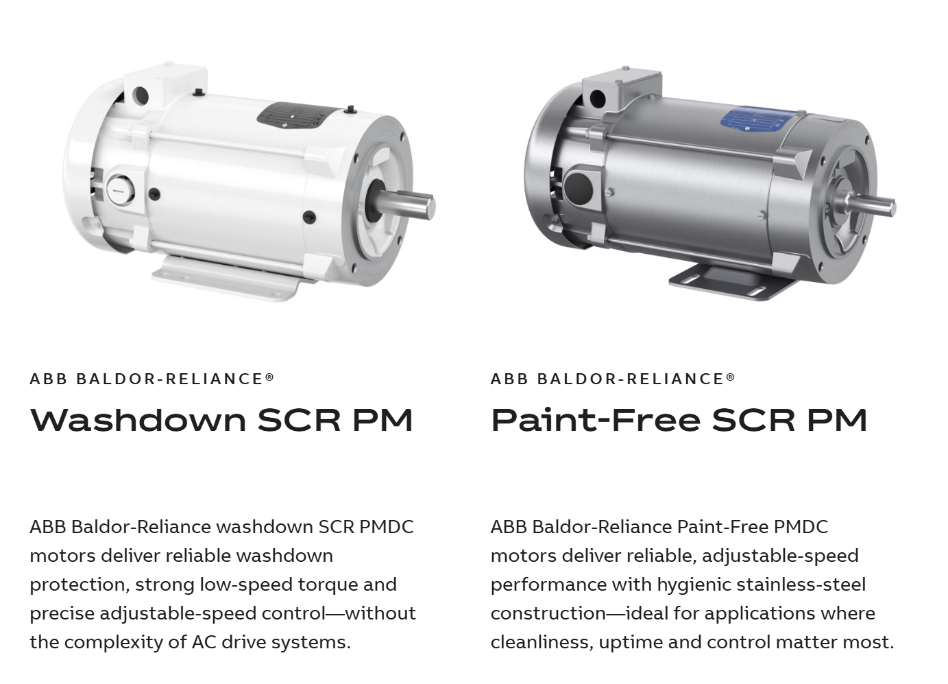 Baldor-Reliance NEMA Industrial Motor - WeDrive Power Transmission