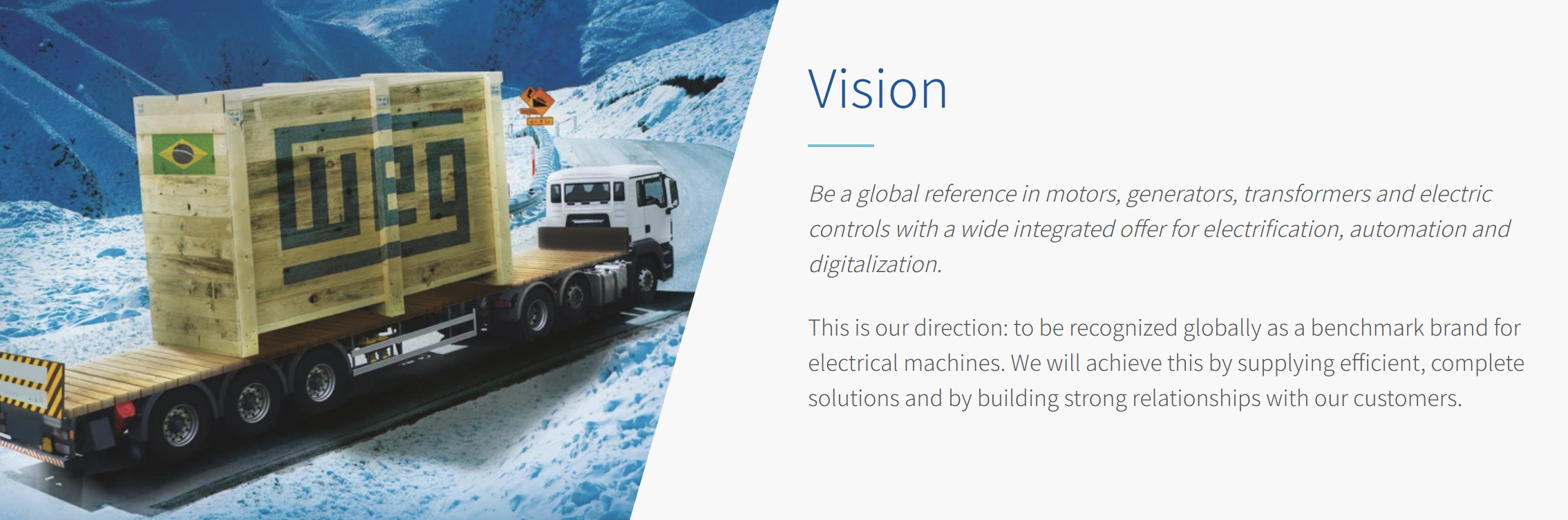 WEG Industrial Electric Motors and VFD Drive Solutions